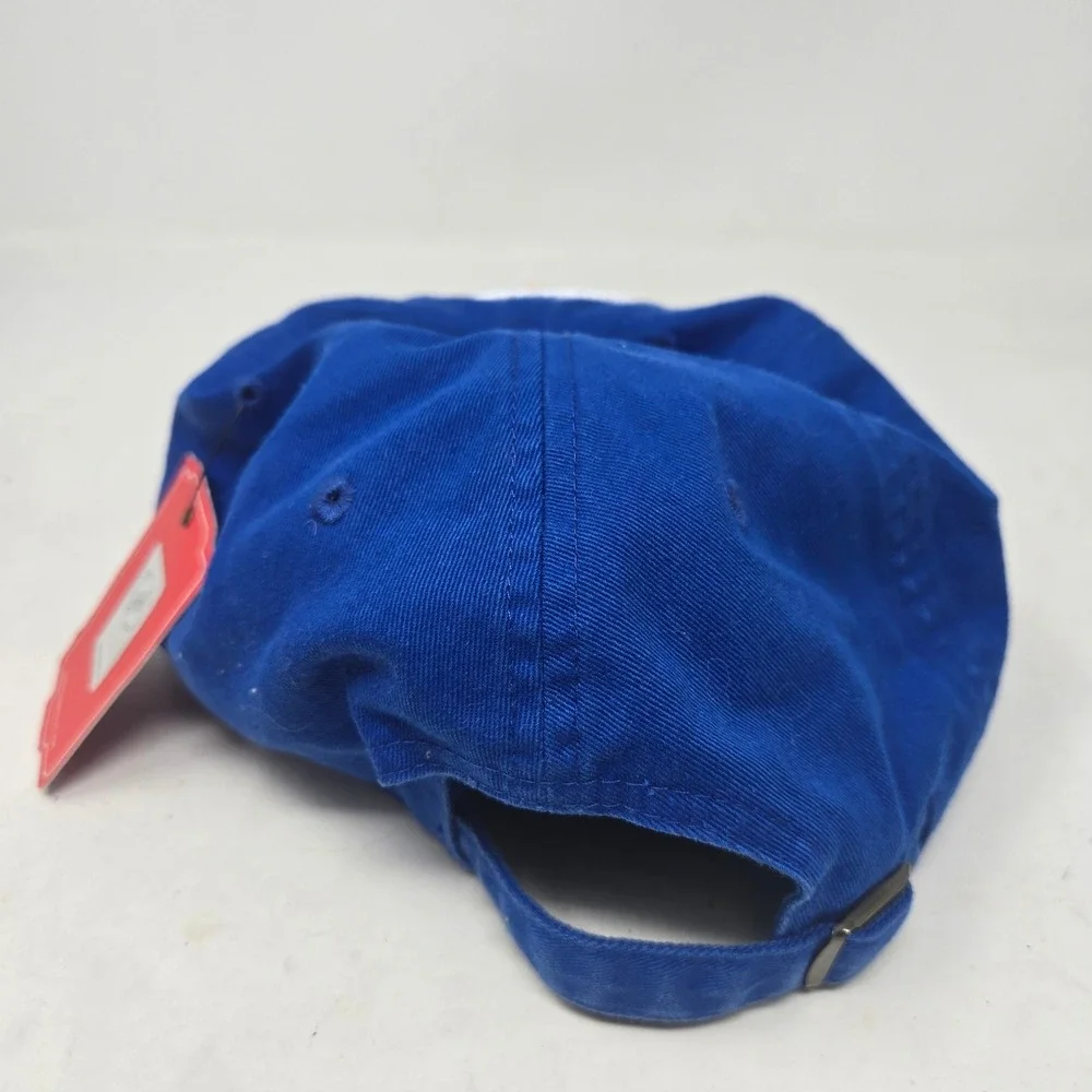 American Needle Edmonton Oilers NHL Hat Blue Embroidered Adjustable Dad Cap NWT